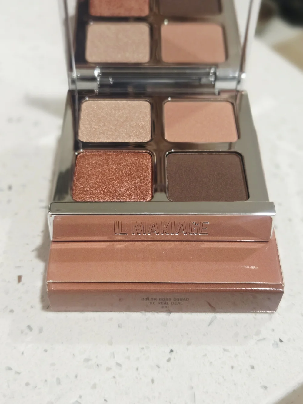 IL MAKIAGE Copper Rose Eyeshadow Quad - Color Boss Squad 990 REAL DEAL